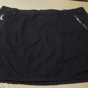 Black lane bryant skirt. Perfect for the summer